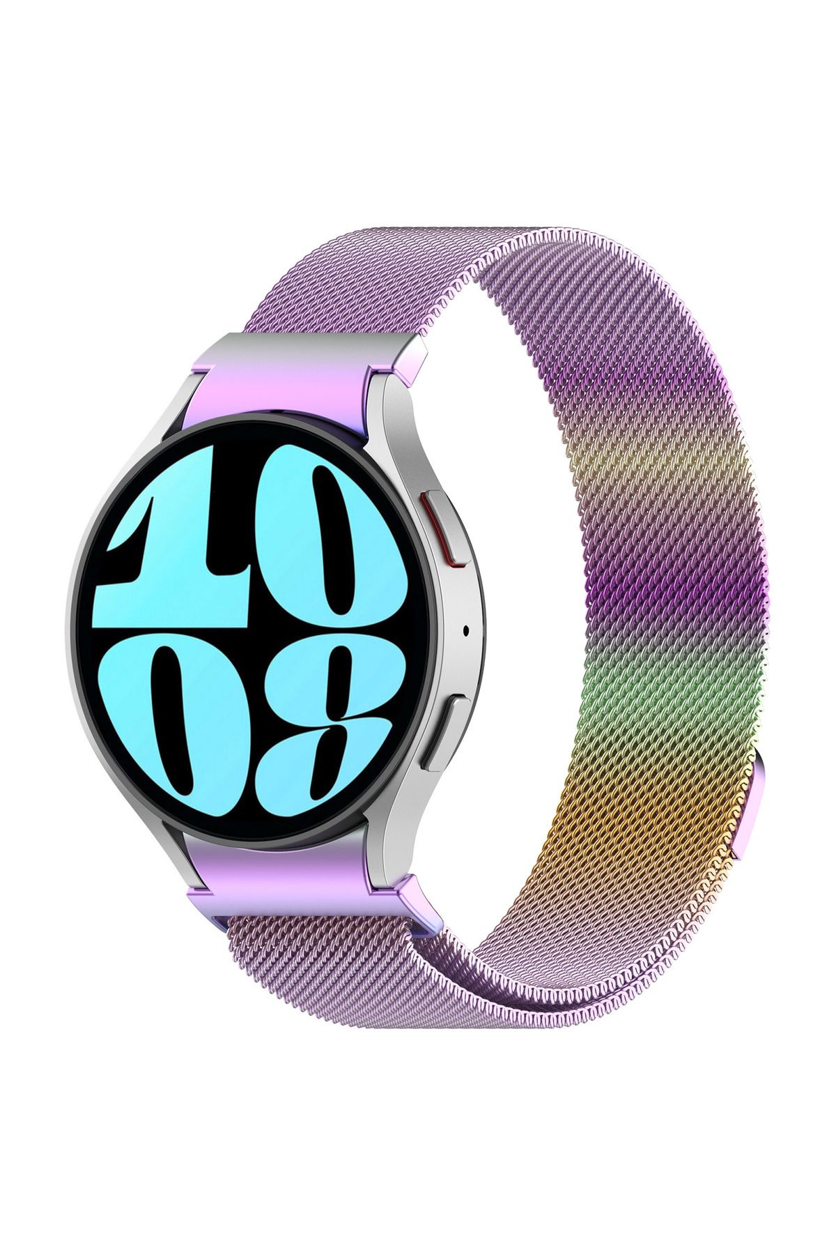 Nextron Samsung Galaxy Watch 4/5/6/7/FE/40/44/Classic/42/43/46/47 Uyumlu Kordon A+Kalite Metal Hasır Kordon