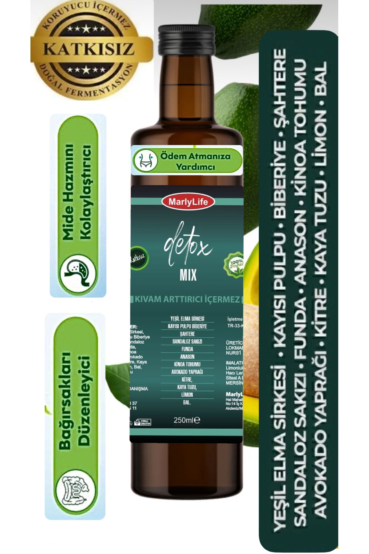 MARLYLİFE MOMORDİCA DetoxMix - 250 ml