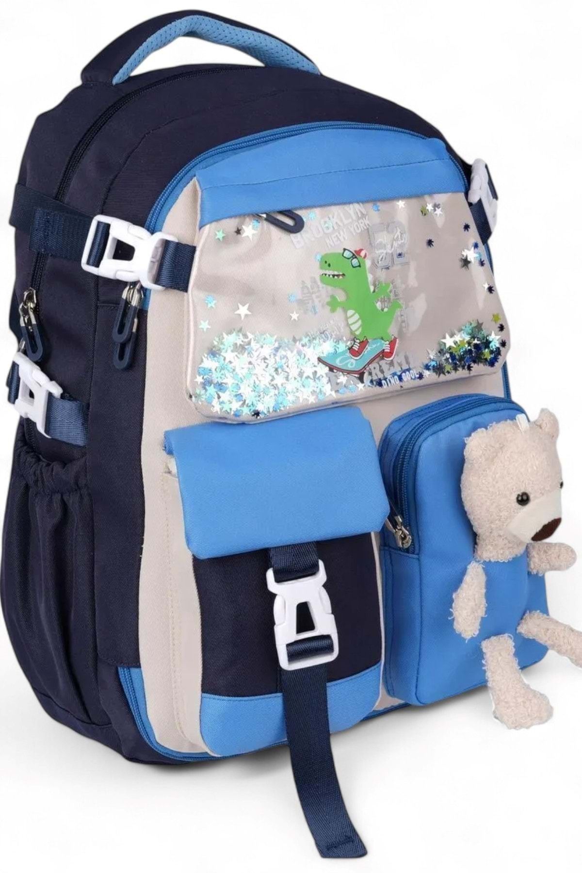 Kidessa Relaxion 2175-1460 İthal Kore Tarzı Unisex Çocuk İlkokul Sırt Çantası