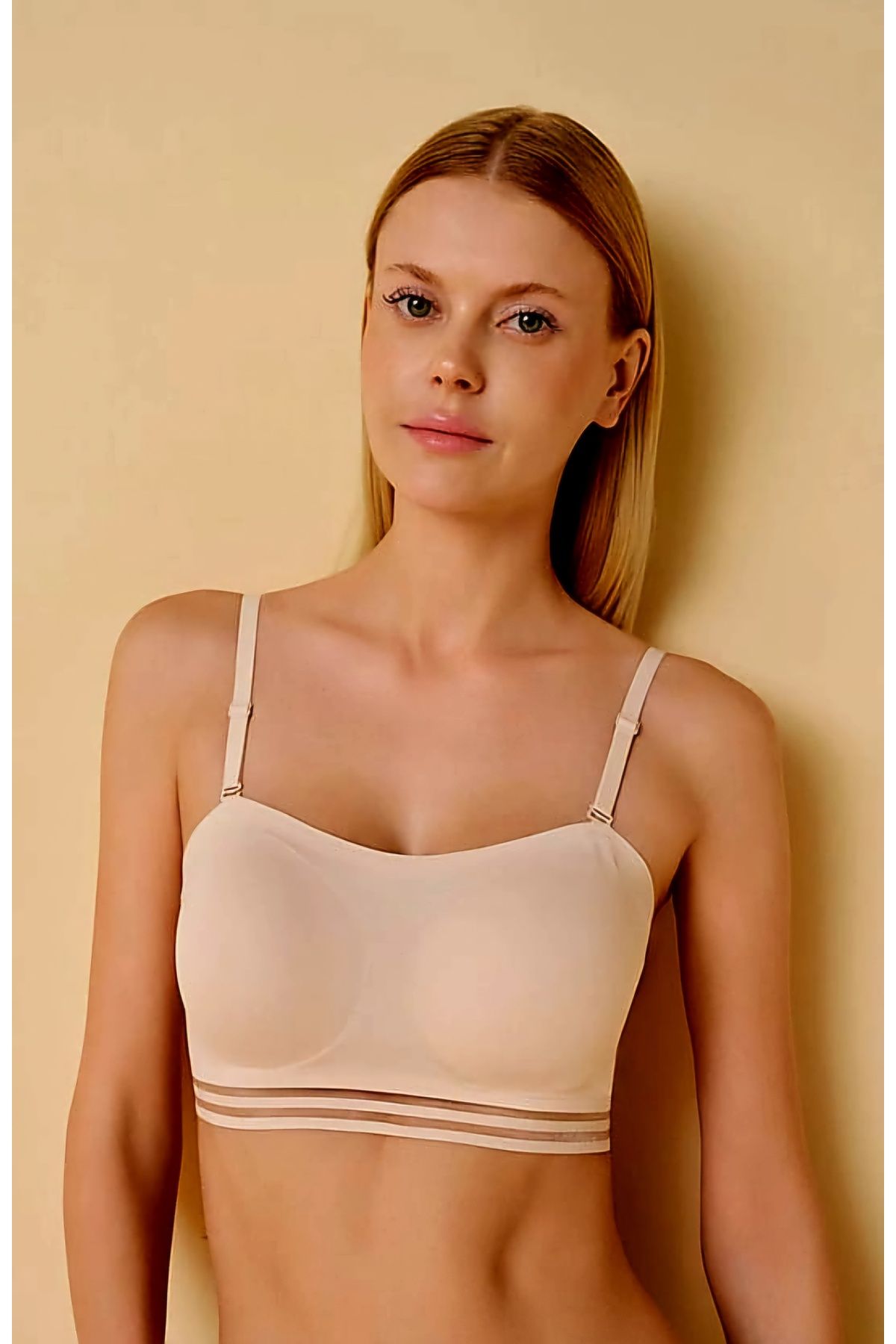 Tatty Underwear FK Lazer Kesim Pedli Straplez Büstiyer