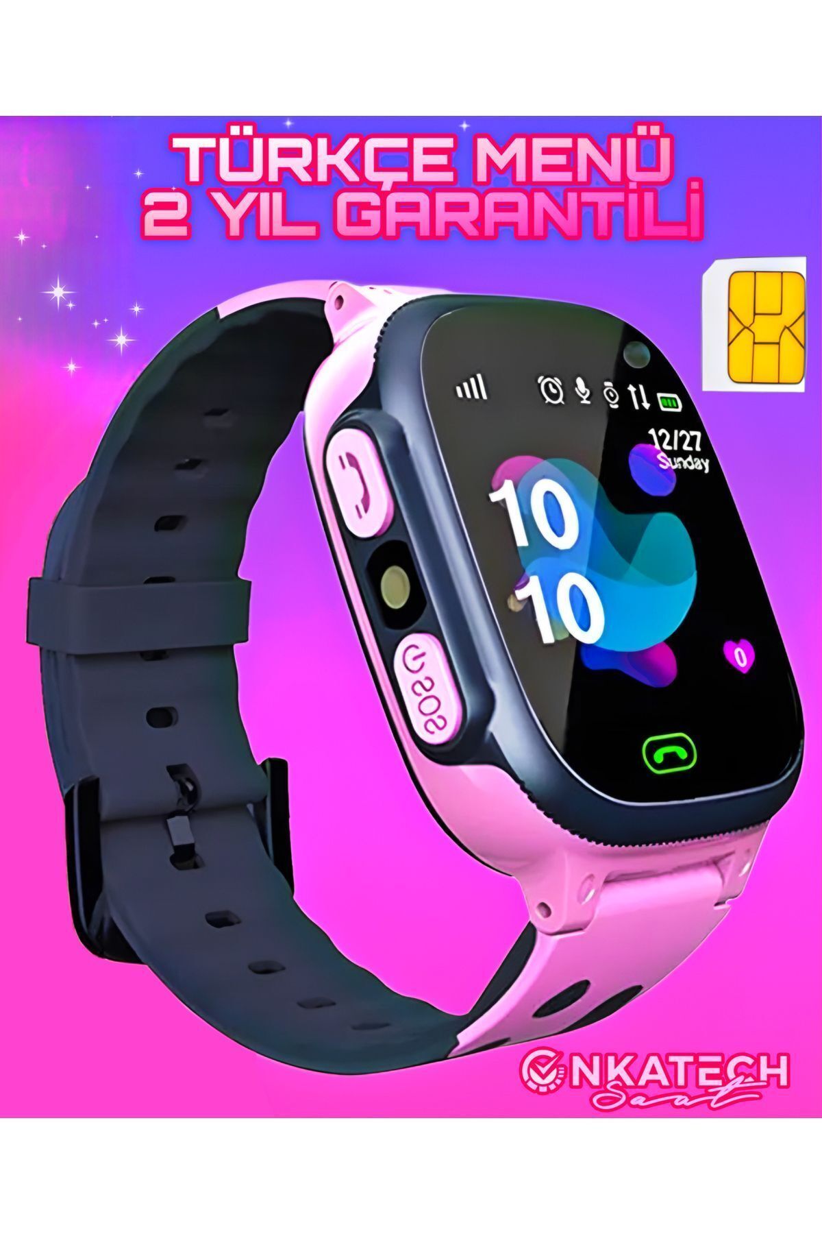 teknotrust Z90 Dalmaçyalı Model Pembe Renk Sim Kartlı