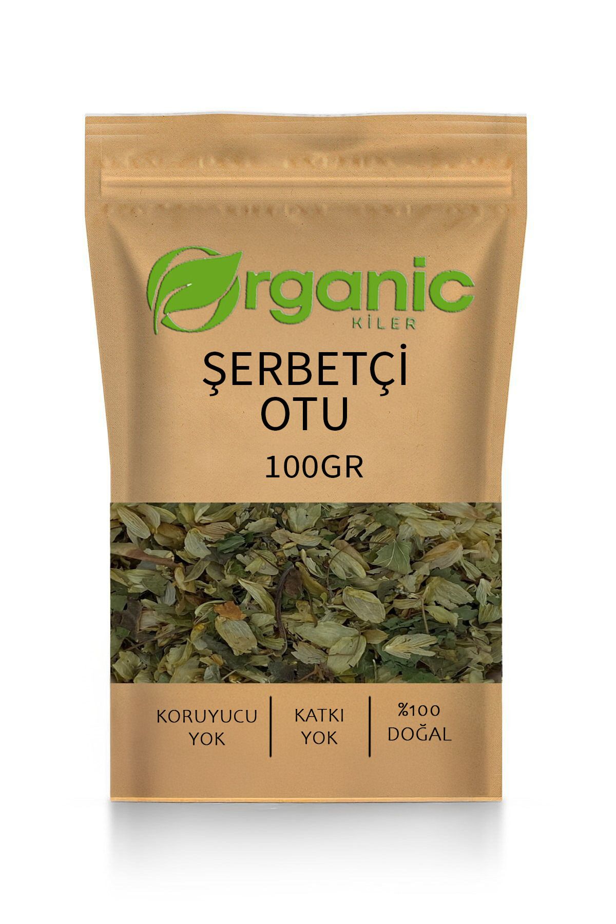 Organic Kiler Şerbetçi Otu Taze & Kurutulmuş 100gr Katkısız Hormon Dengeleyici
