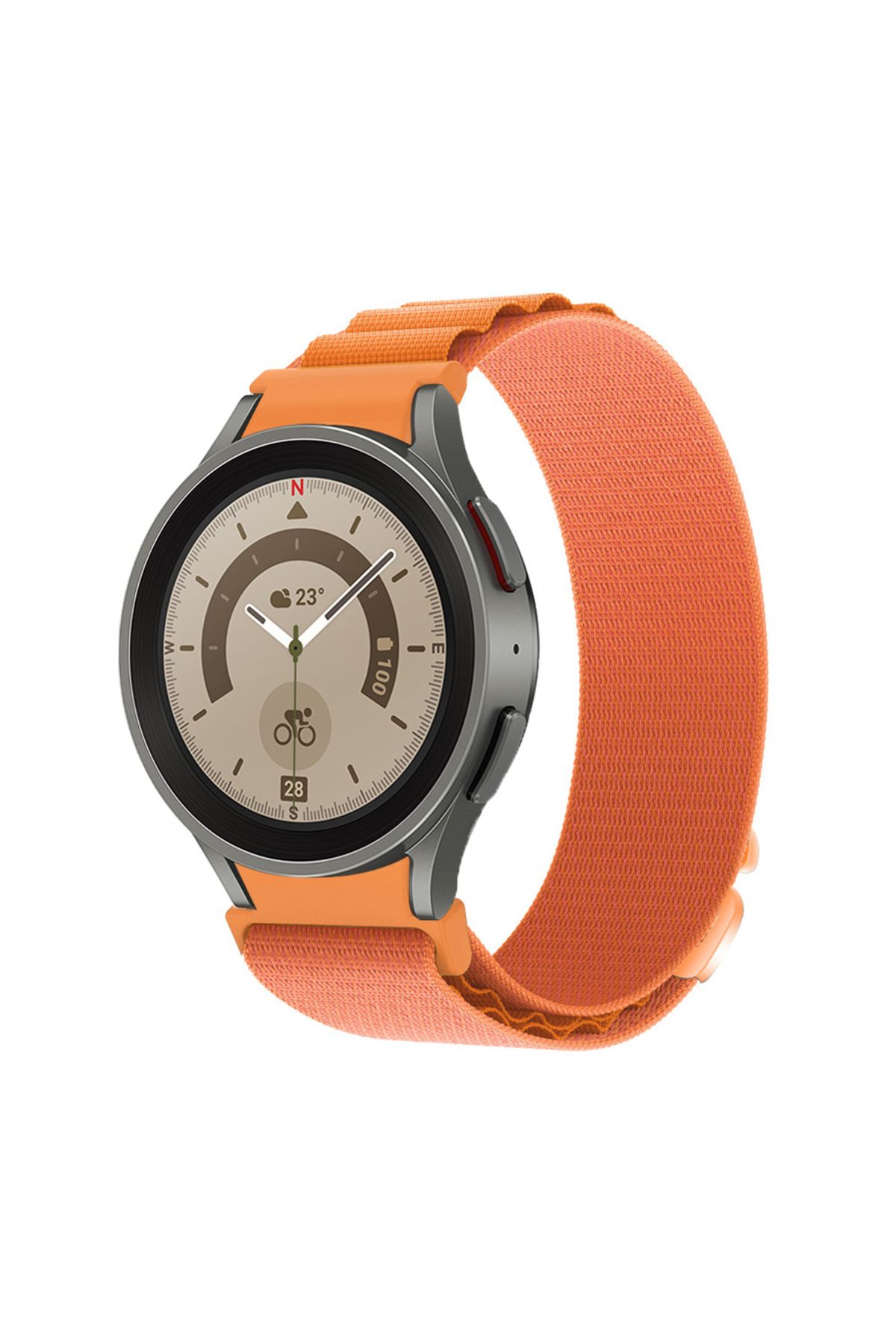 Nextron Samsung Galaxy Watch 4/5/6/7/FE/40/44/Classic/42/43/46/47 Uyumlu Kordon Yüksek Kalite Kumaş Kordon