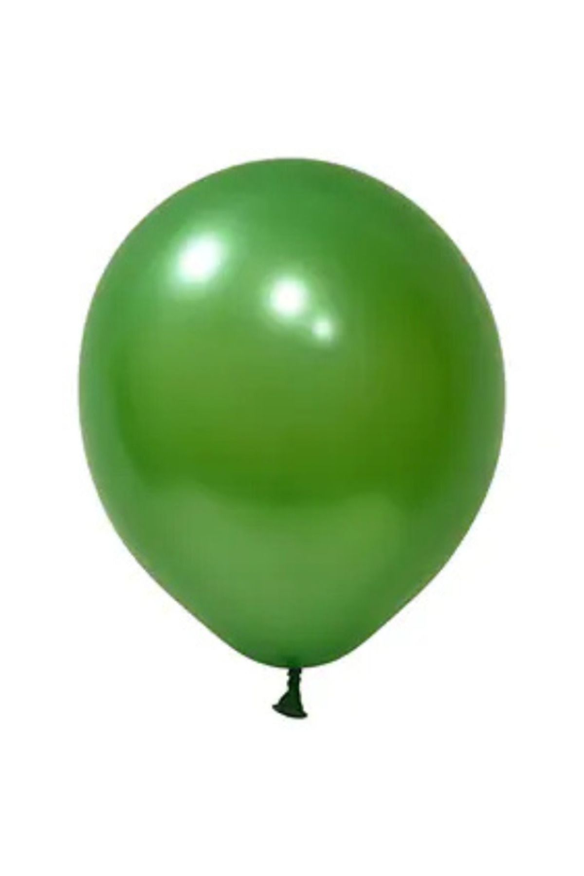 tedaks 20 Adet 5 İnç 12,5 Cm Metalik Yeşil Balon Doğum Günü Süsleme