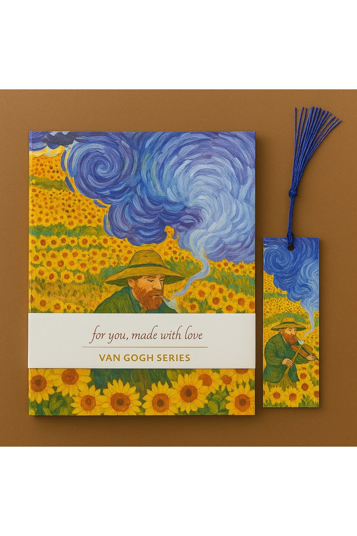 YLDZ Van Gogh Defter + Ayraç Serisi - Türkiye'de İlk