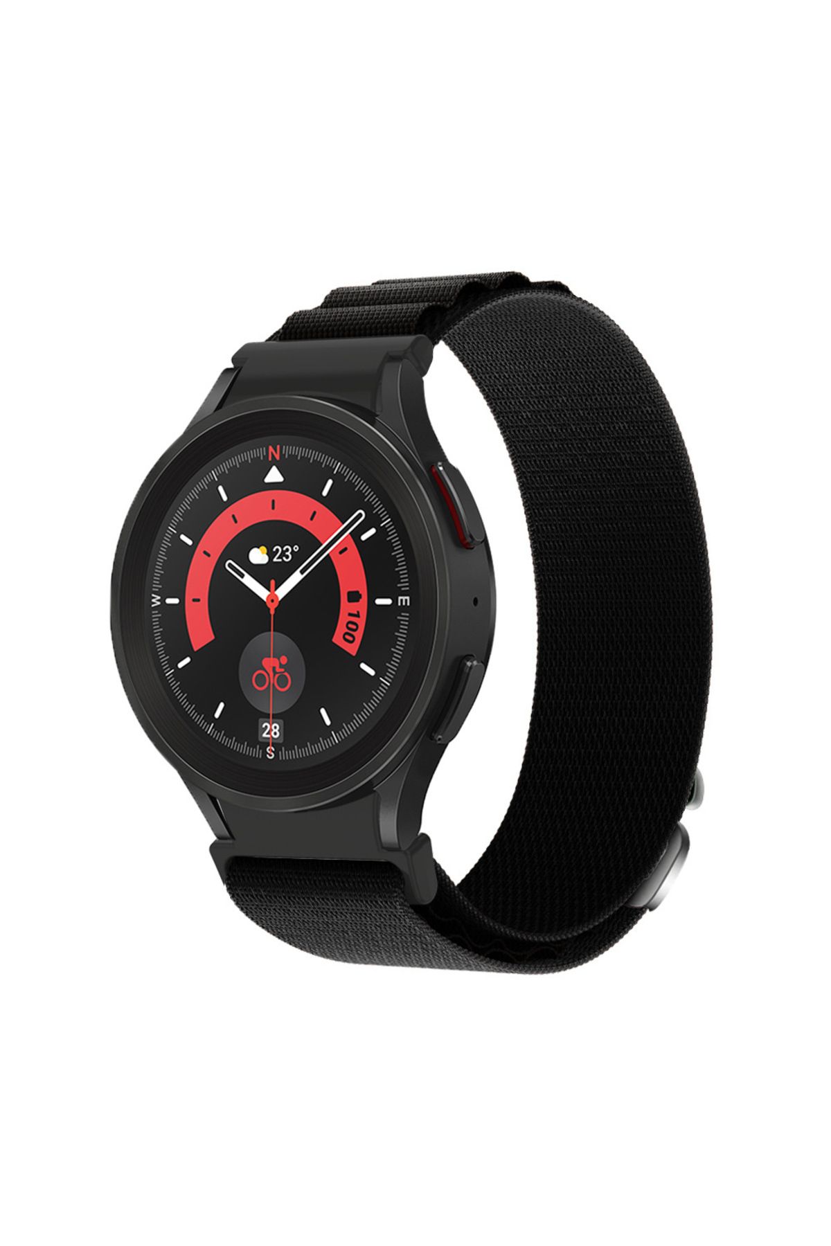 Nextron Samsung Galaxy Watch 4/5/6/7/FE/40/44/Classic/42/43/46/47 Uyumlu Kordon Yüksek Kalite Kumaş Kordon