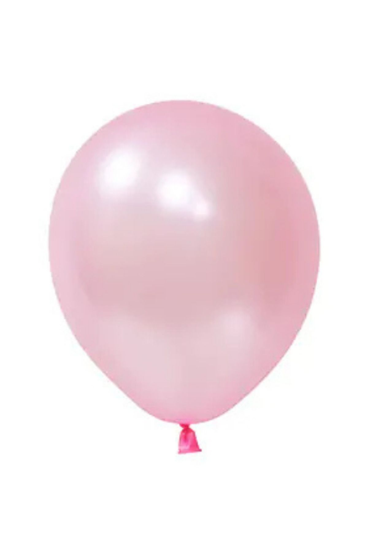tedaks 20 Adet 5 İnç 12,5 Cm Metalik Pembe Balon Doğum Günü Süsleme