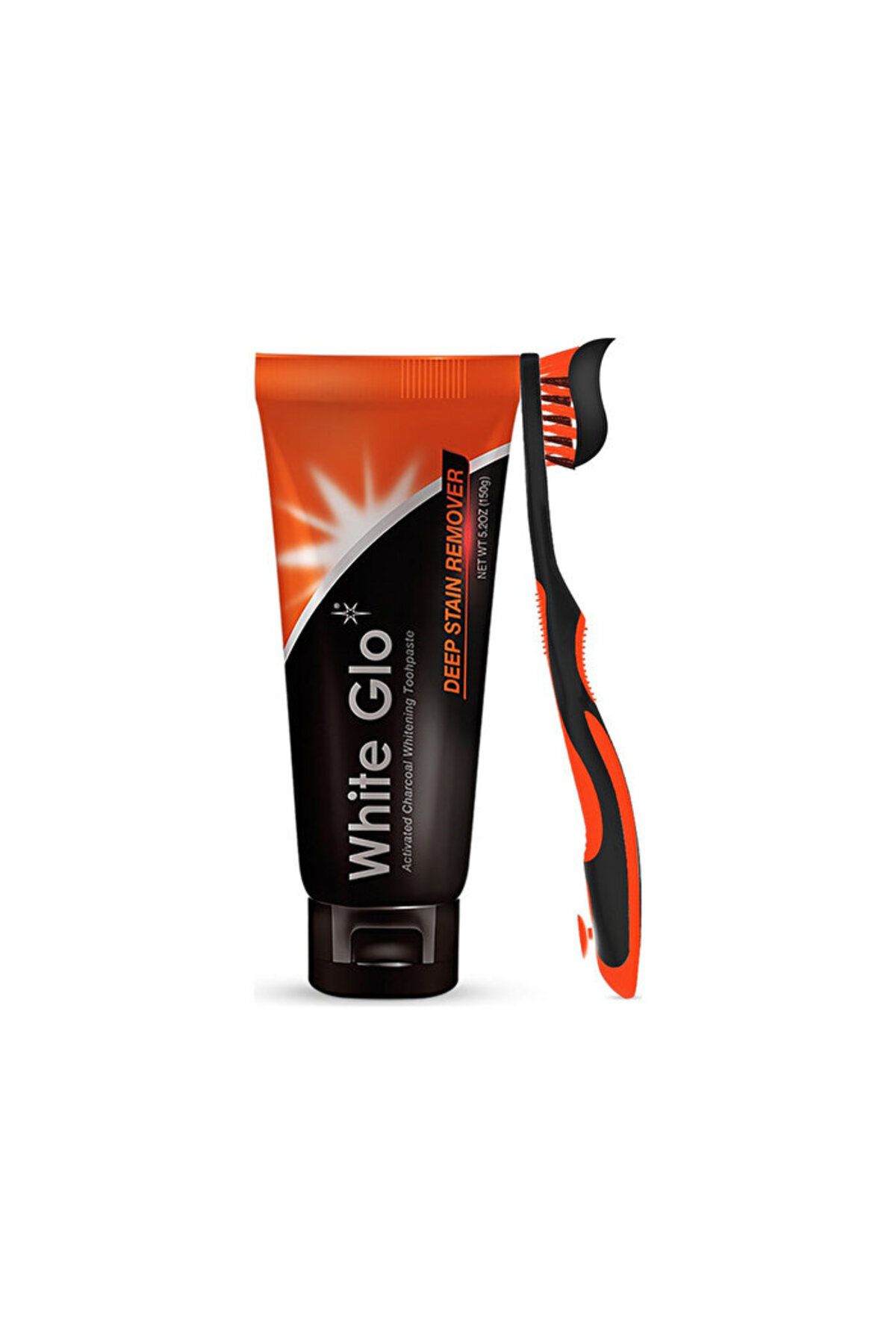 White Glo Beyazlatıcı Diş Macunu - Kömür İçerikli - 100 ml