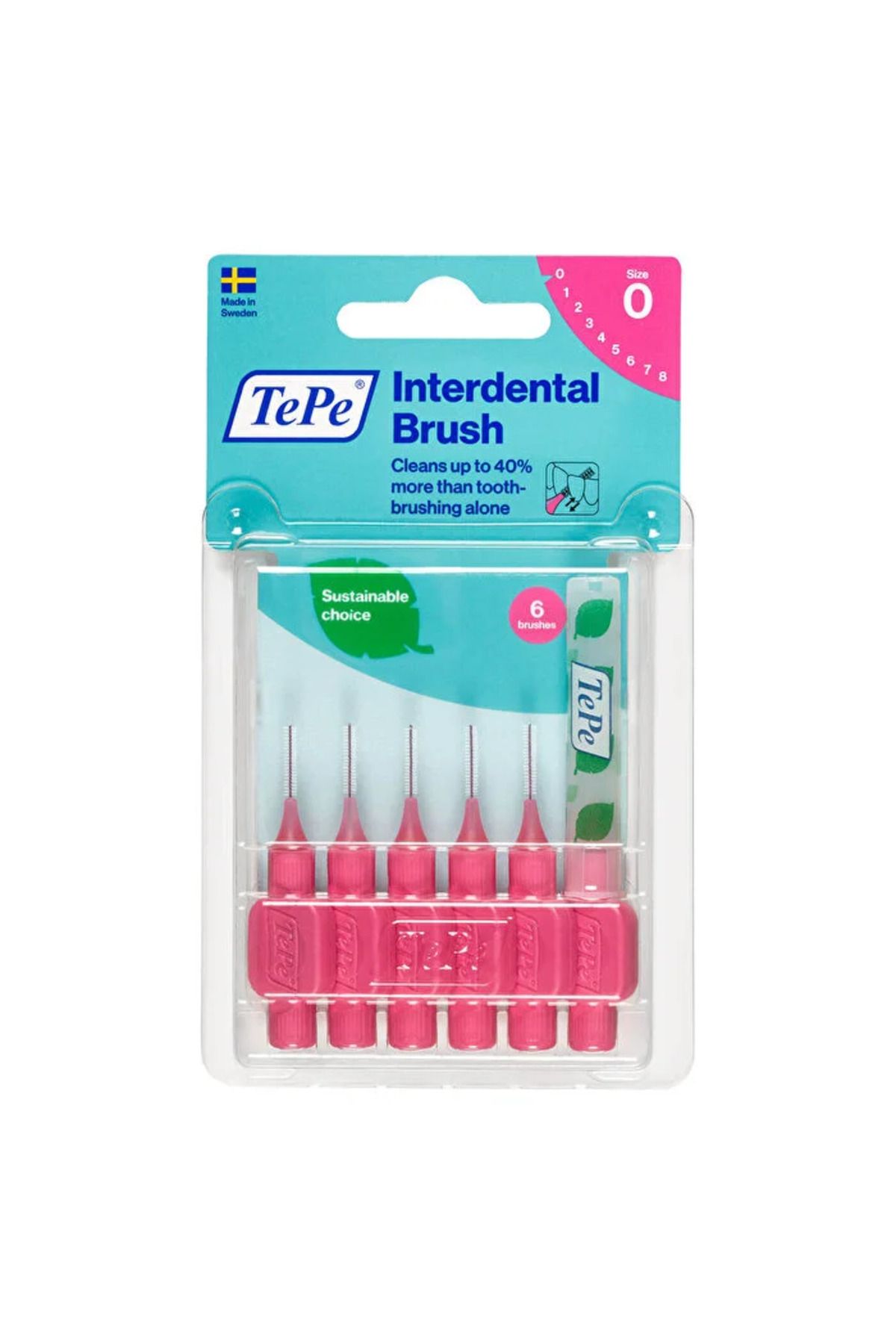 TePe Arayüz Fırçası - Blister 0.4 mm - 6'lı