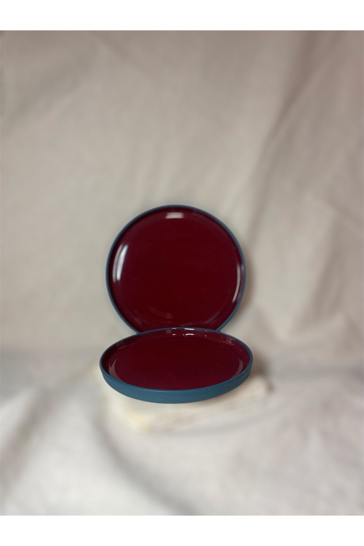 OzleMissCraft El Yapımı Stoneware Tabak Altlık 11cm
