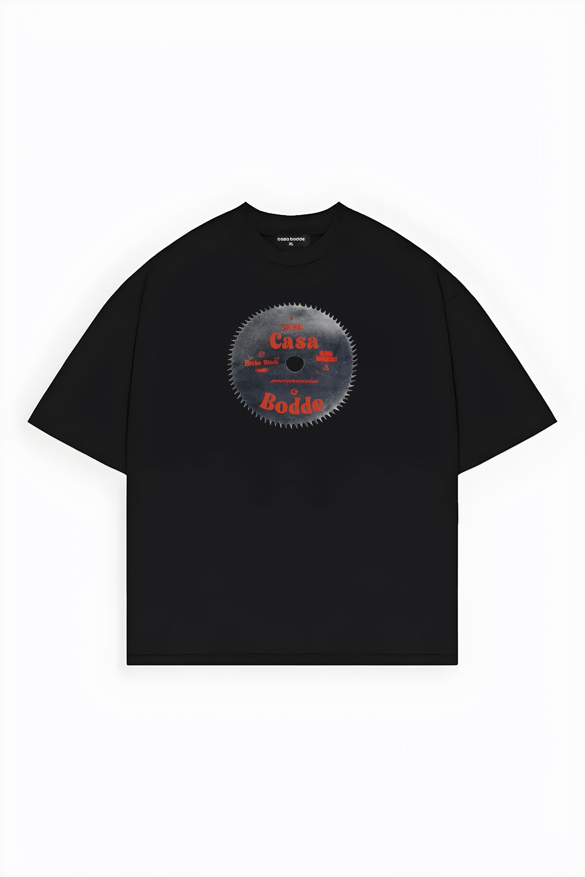 Casa Bodde Çember Baskılı Unisex Tişört
