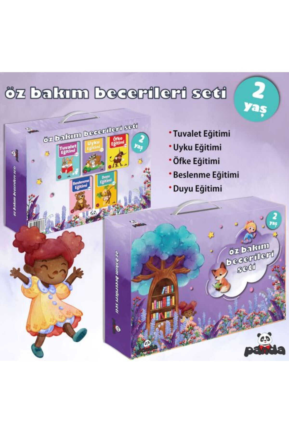 Beyaz Panda Yayınları Özbakım Becerileri Seti 2 Yaş