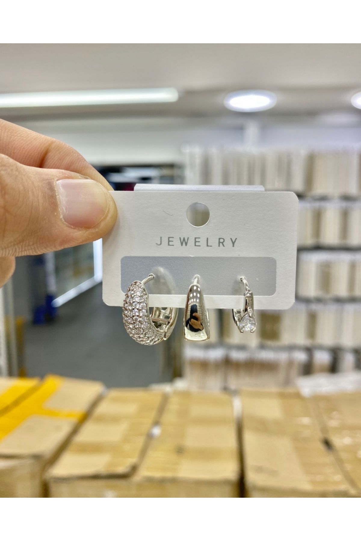 Accessories Kadın Çelik küpe
