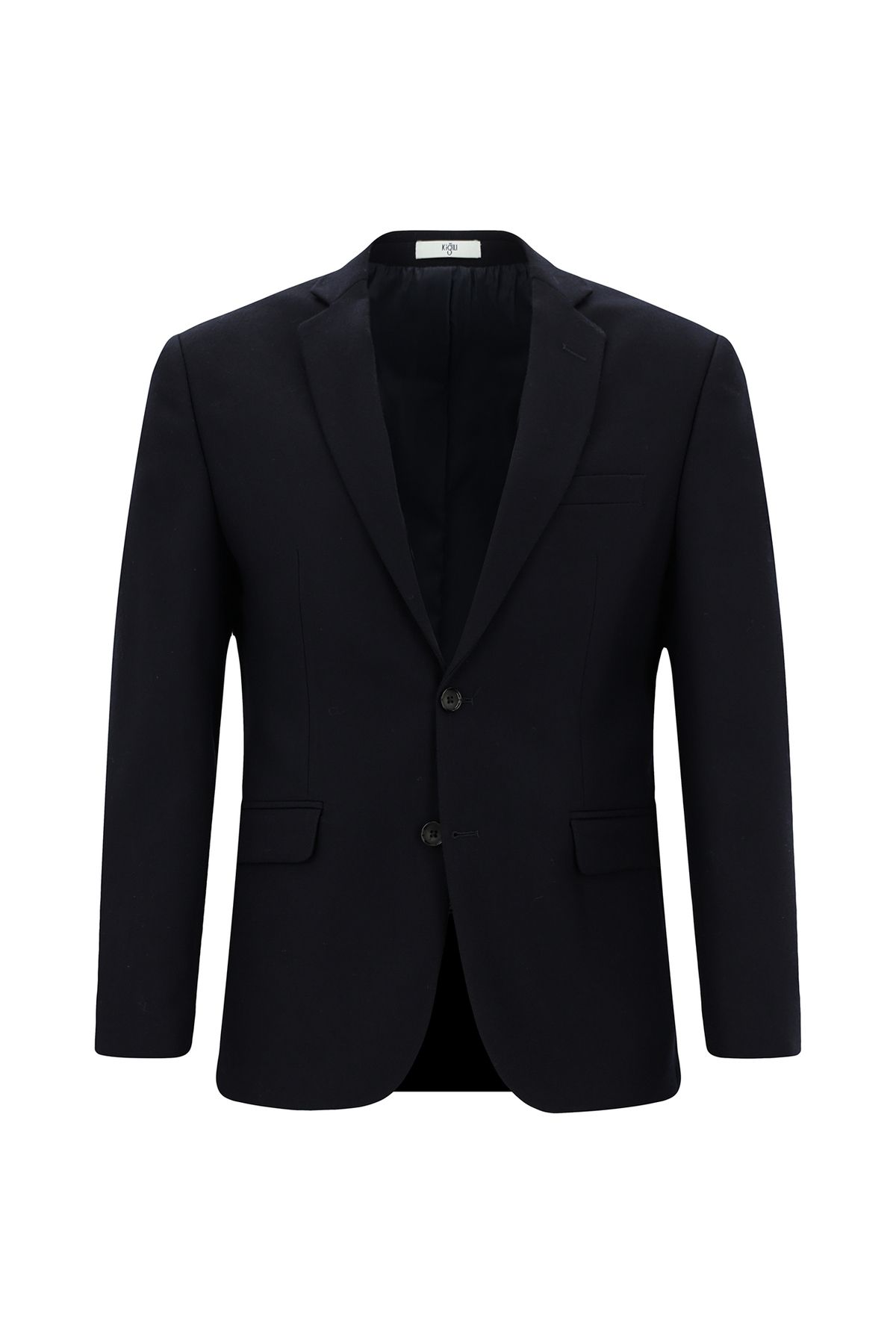 Kiğılı Super Slim Fit Ekstra Dar Kesim Yün Ceket