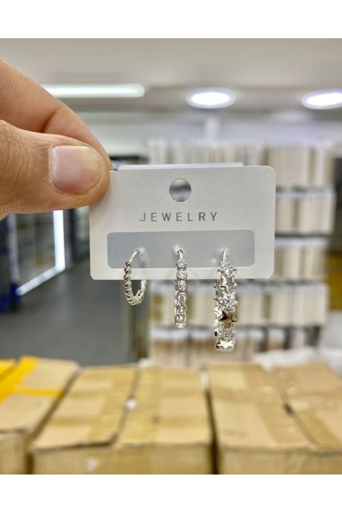 Accessories Kadın Çelik küpe