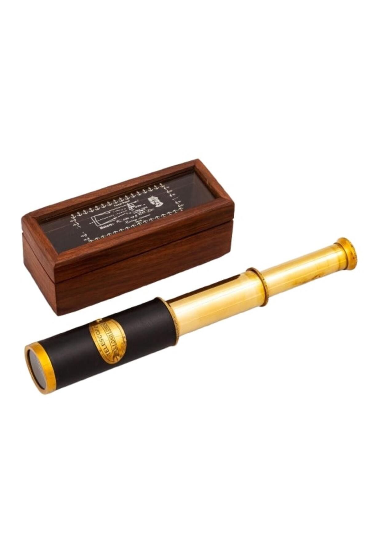 Pirinç DENİZCİLİK GRUBU-Marine Pirinç Aksesuar-KUTULU DÜRBÜN-16*6*5,5 CM-JTTR1606