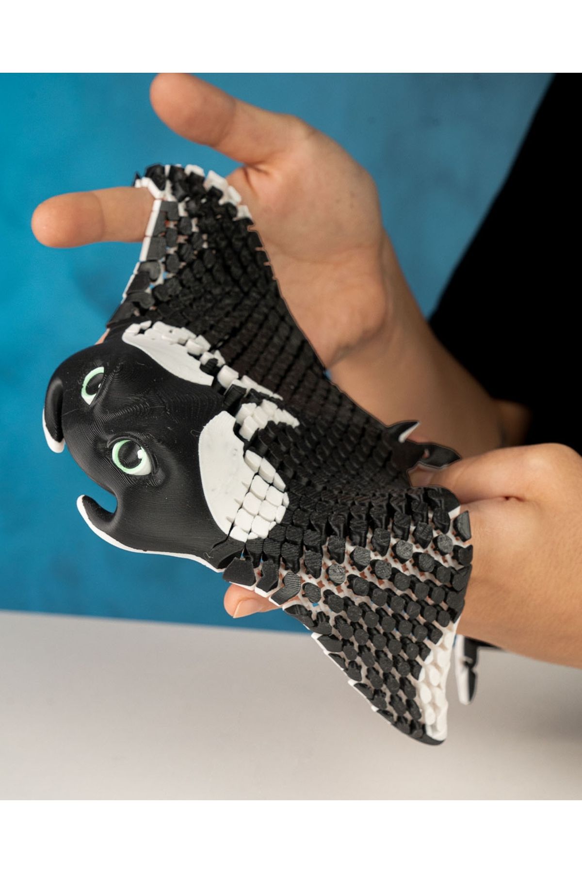 Dalış Dükkanı Manta Ray Siyah Biblo