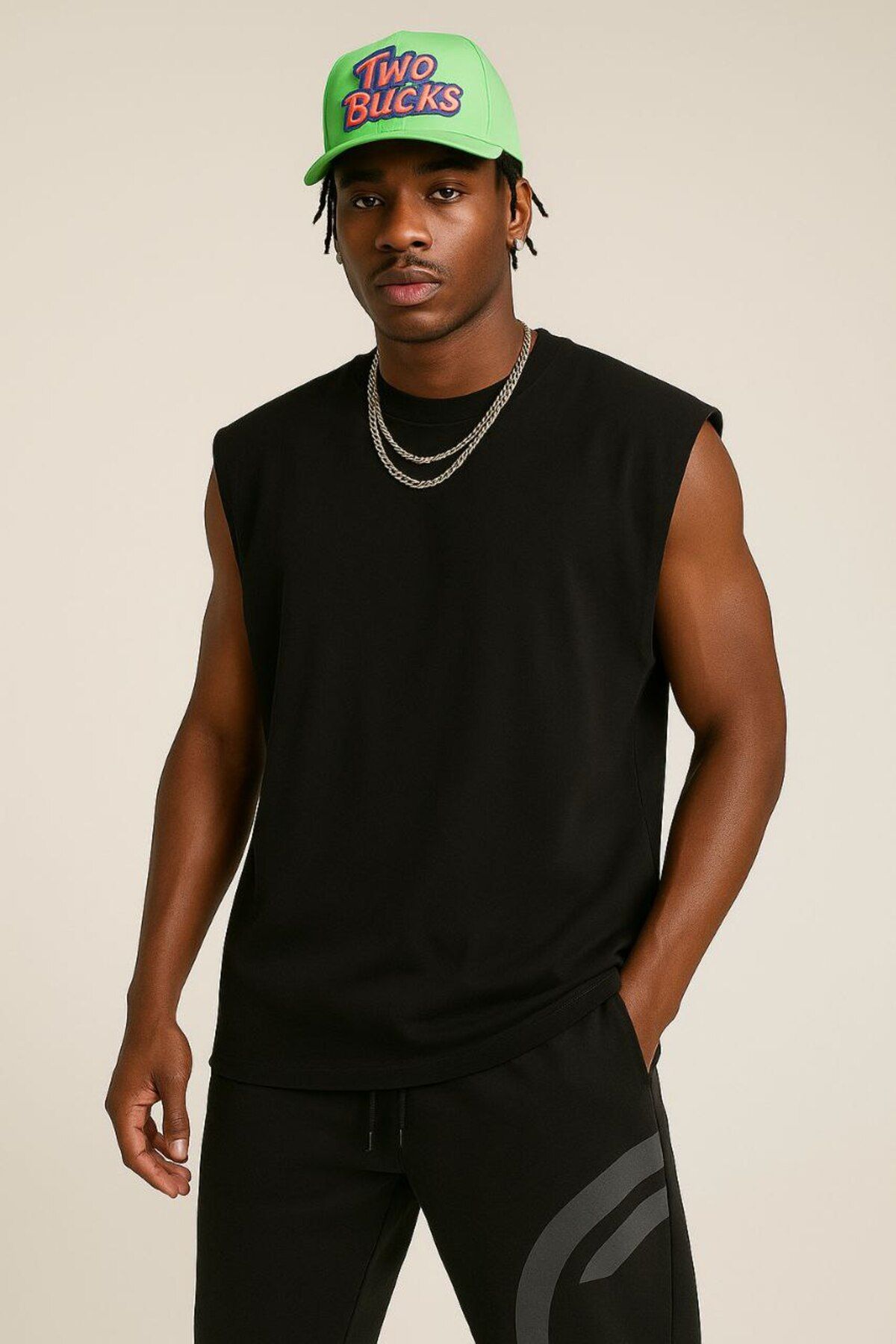 Twobucks Oversize Kolsuz Tshirt