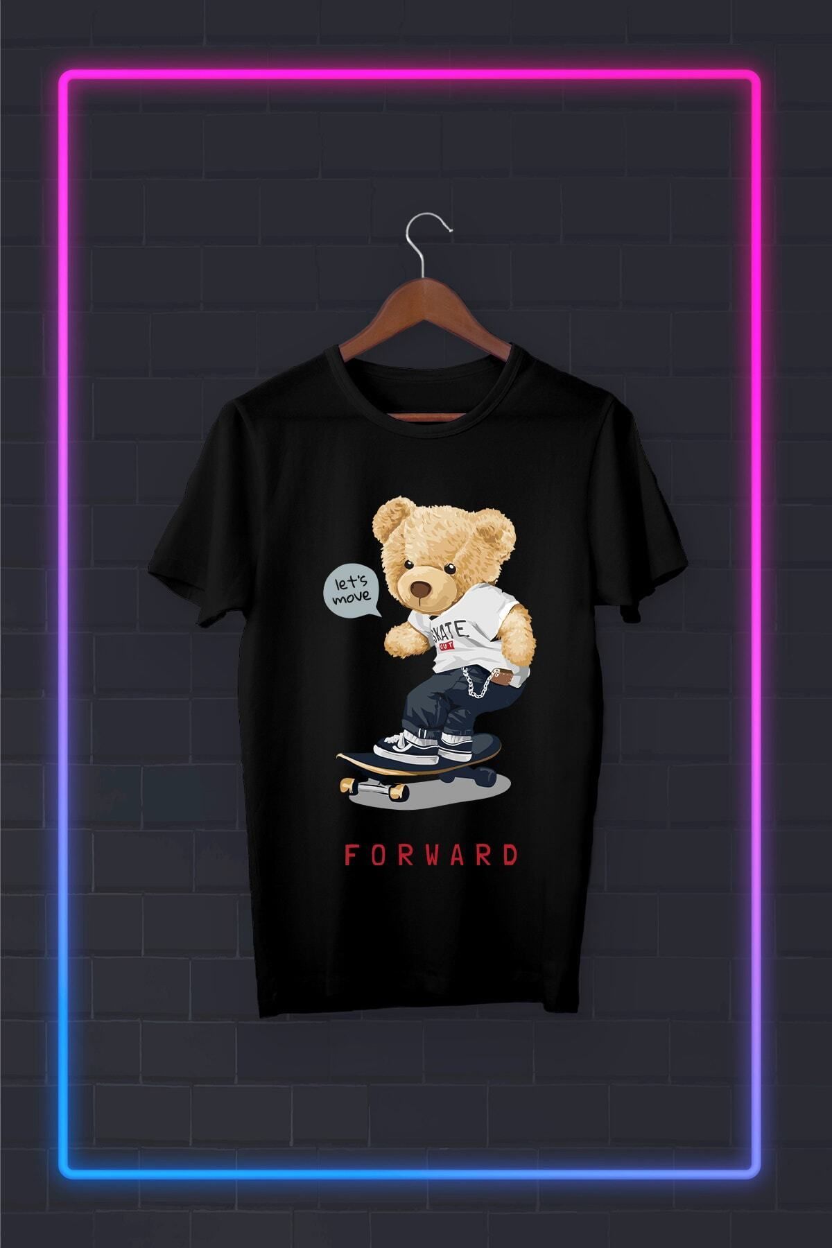 Pisa Art Siyah -tedi Forwards- Vip Tasarım Tshirt