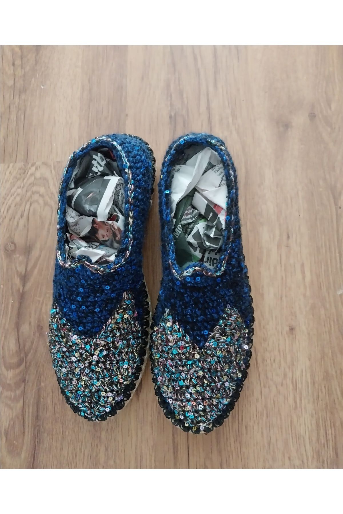 Butik El işi örgü ayakkabı 36 numara