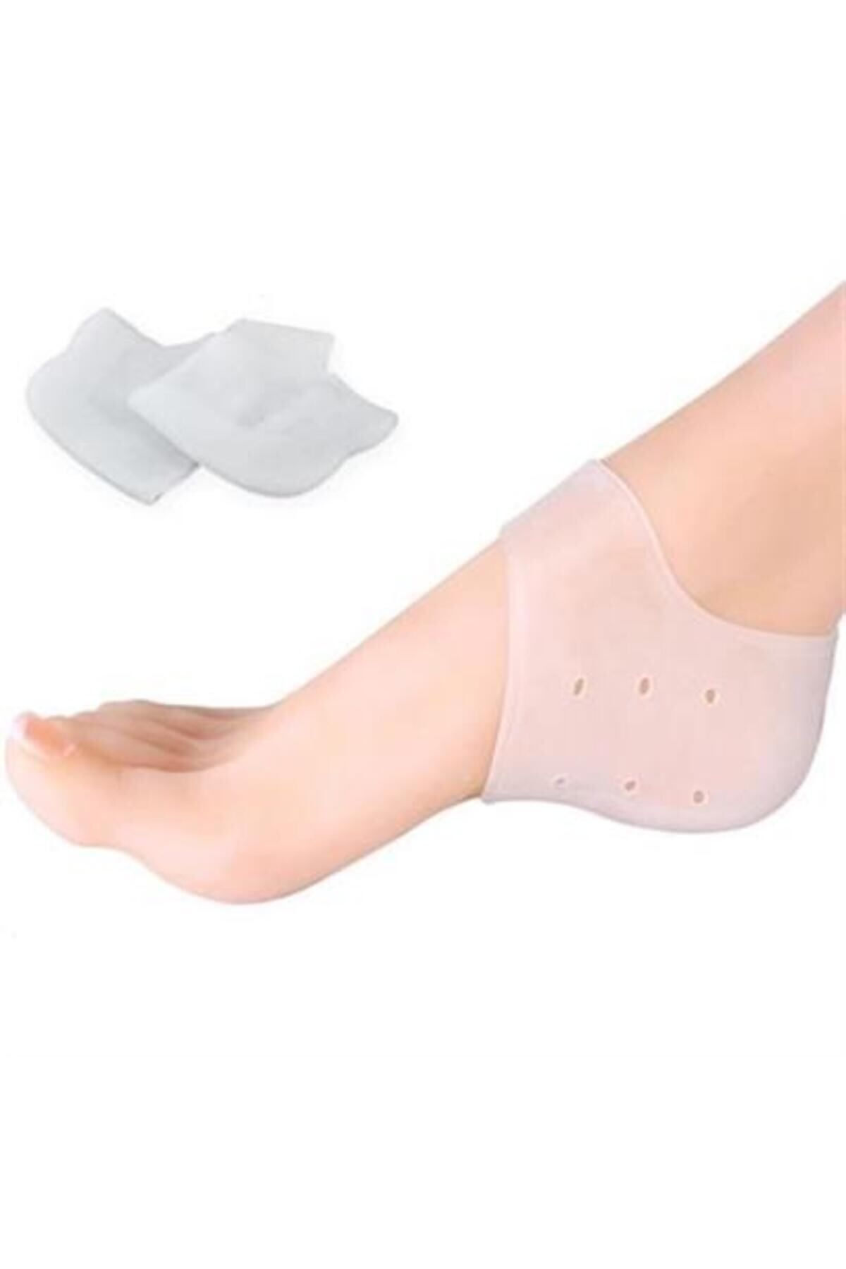 OMNİ PAZARLAMA BUFFER® Silikon Plastik Topuk Dikeni Koruyucu Topuk Gömleği 2 Adet