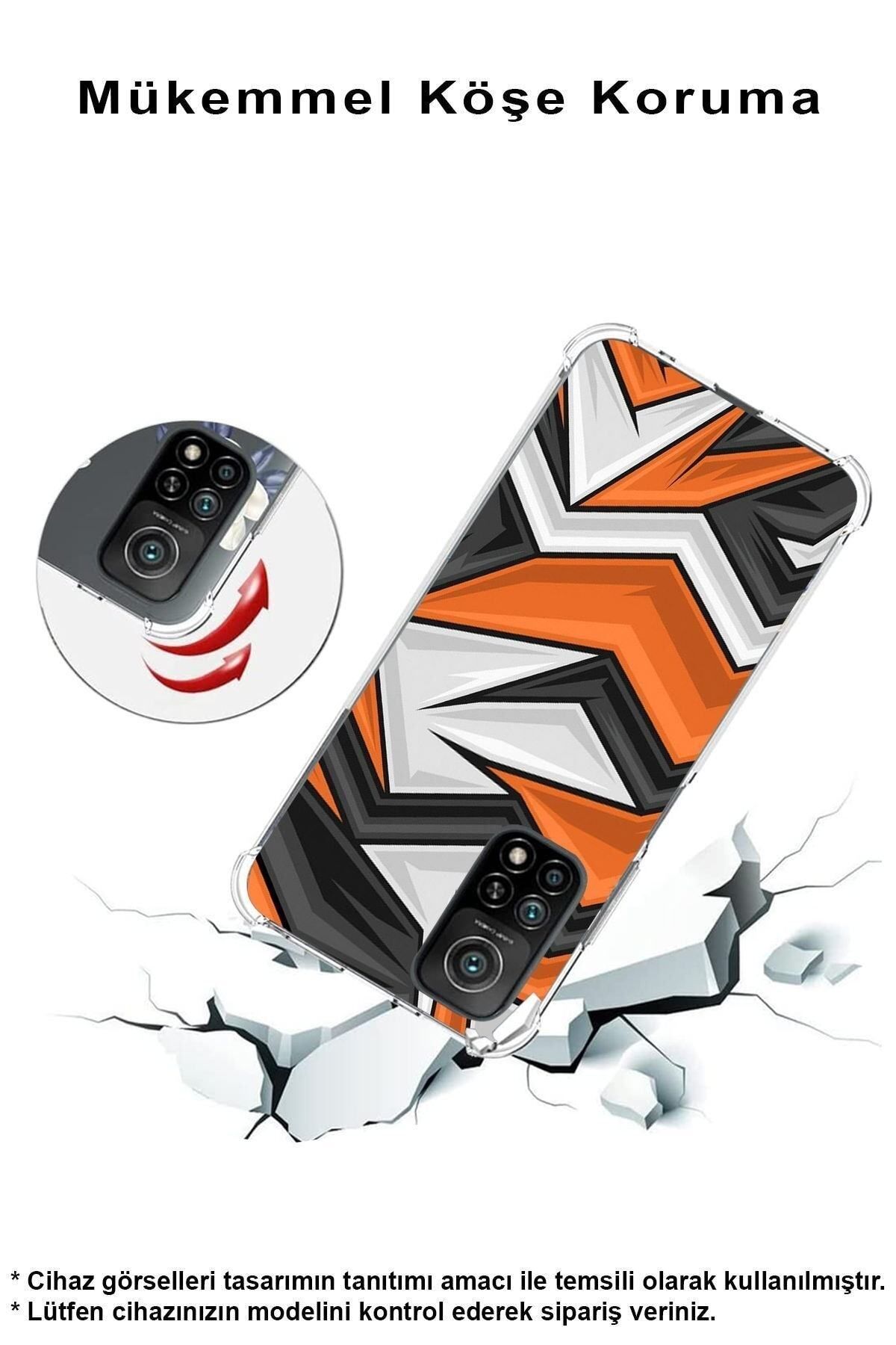 PrintiFy Samsung Galaxy S23 Ultra ile Uyumlu Köşe Korumalı Antişok Kapak Grafiti Tasarımlı Kılıf