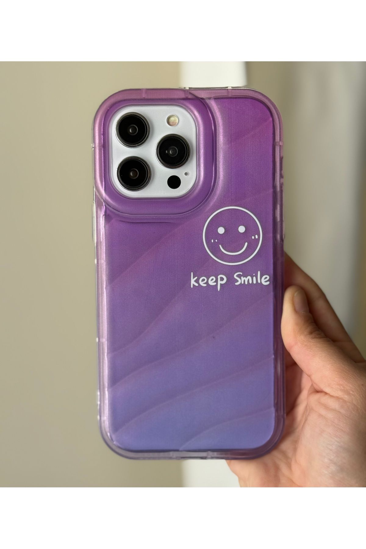 FİŞNEİLETİŞİM İPHONE 14 PROMAX UYUMLU SMİLE KILIF