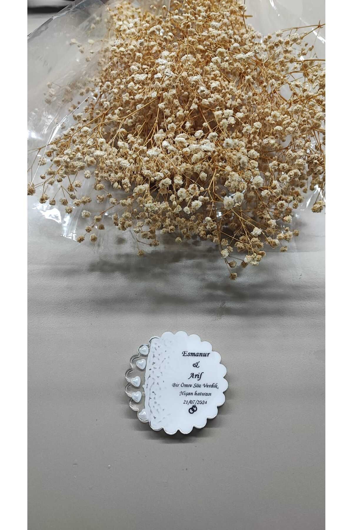 shop Epoksi Magnet Mıknatıslı Altın Varaklı Söz, Nişan,Bebek, Kur'an Sünnet Hediyesi. 10 ADET
