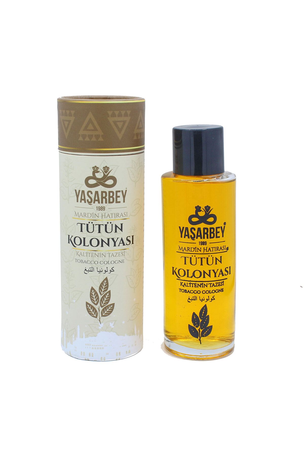 Yaşarbey MARDİN ÖZEL TÜTÜN KOLONYASI 250 ML (ÖZEL CAM ŞİŞE-SİLİNDİR HEDİYELİK KUTU)