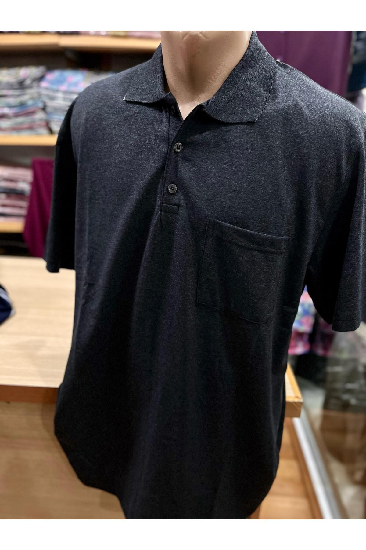 TCR Erkek Polo Yaka Düğmeli Cepli T-Shirt