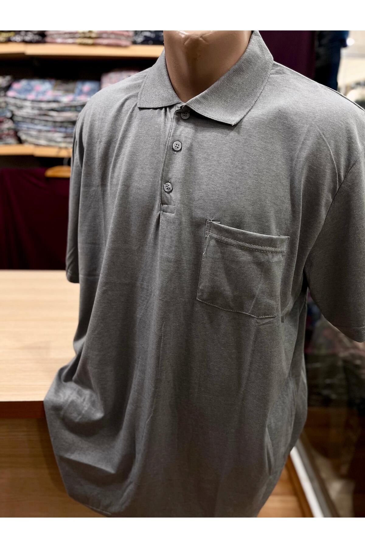 TCR Erkek Polo Yaka Düğmeli Cepli T-Shirt