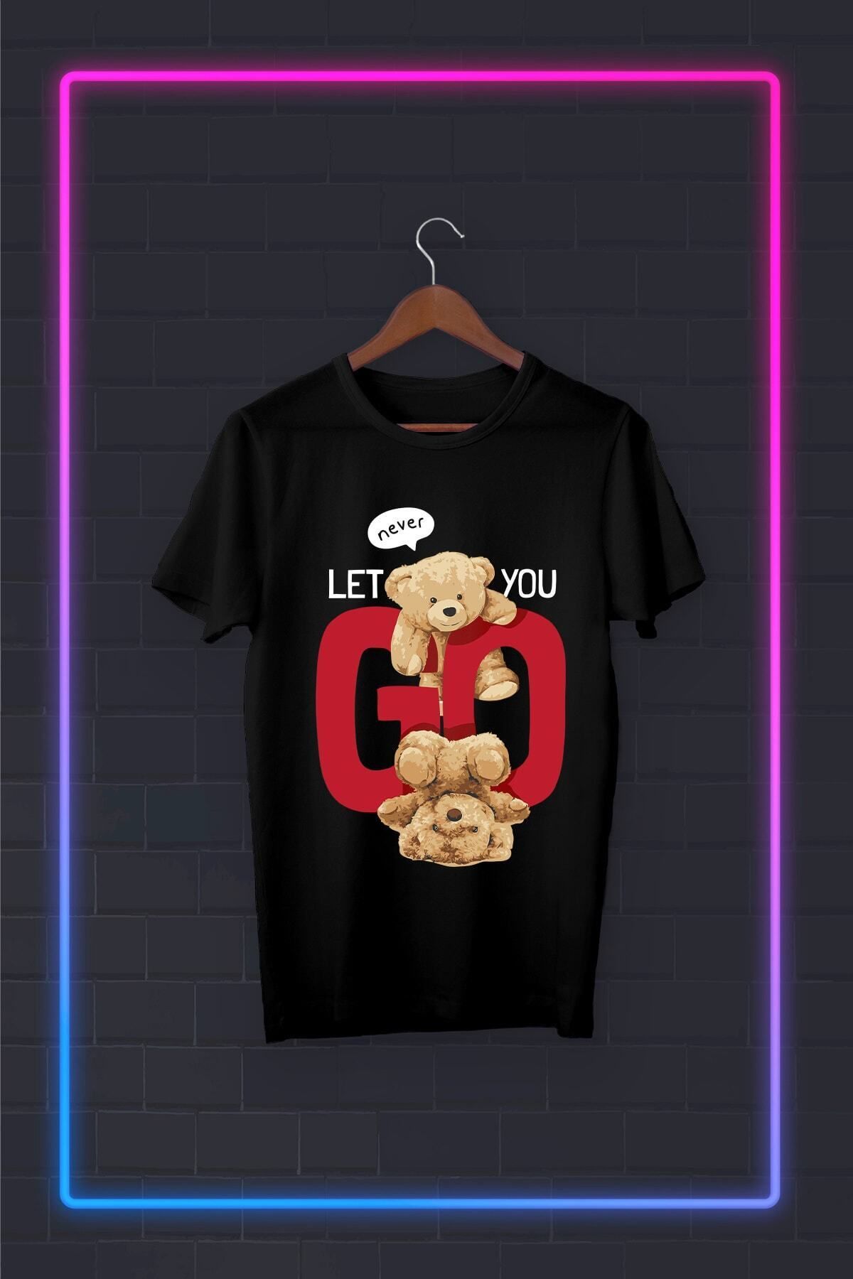 Pisa Art Siyah -tedi Let You Go- Vip Tasarım Tshirt