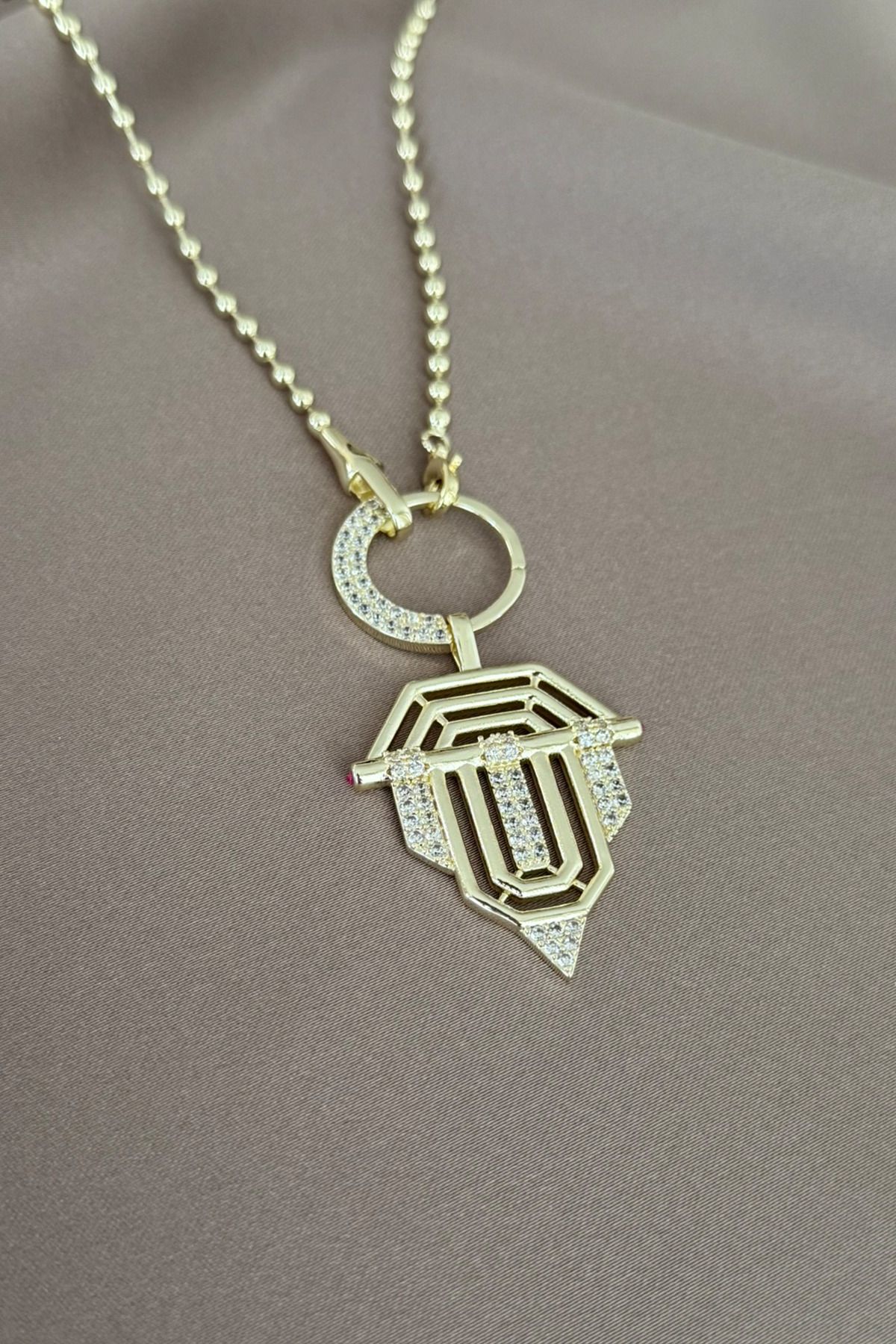 laria jewelry Dorika Zincir Serenay Kolye