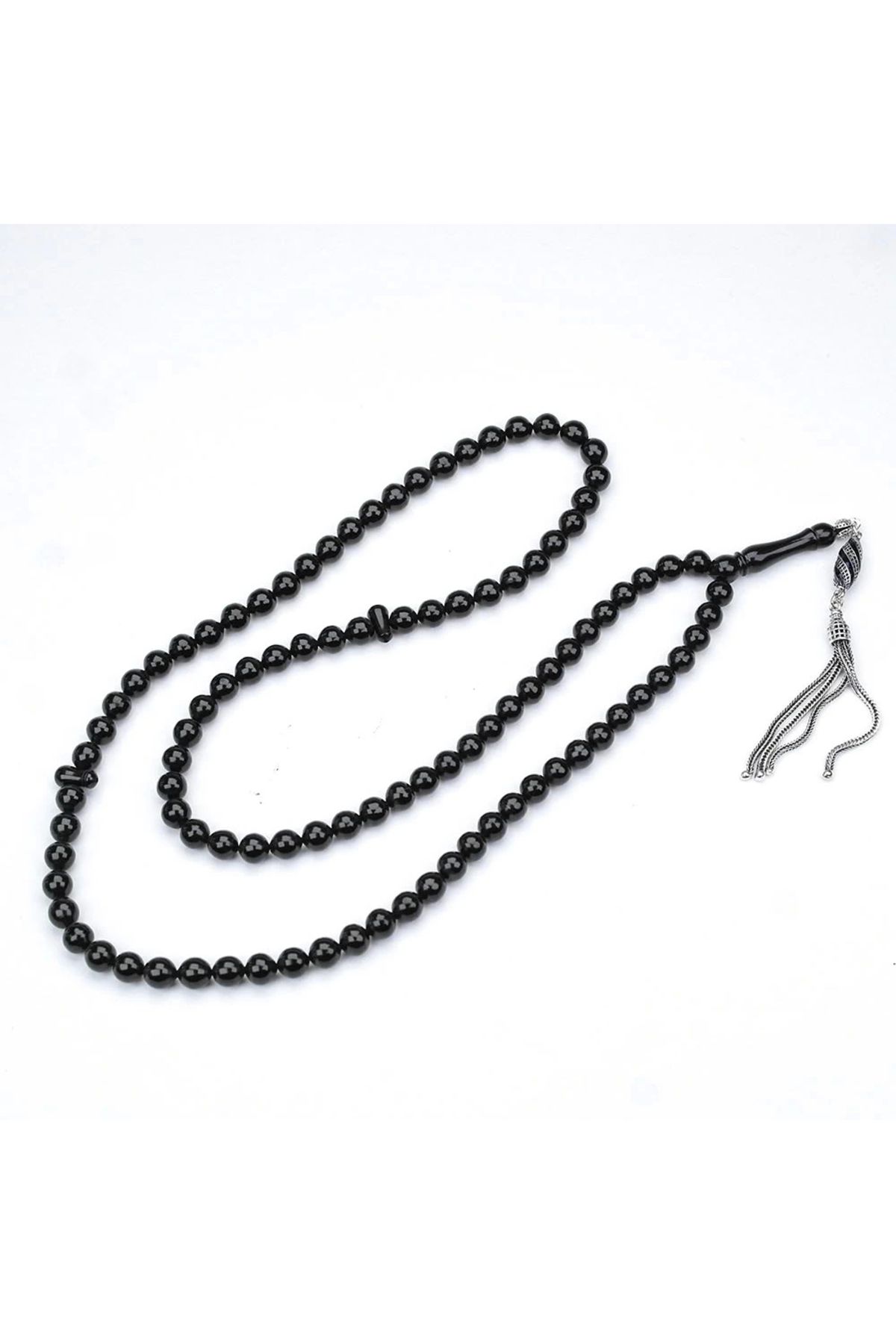 OurStyles Oltu Taşı Küre Kesim 99 Sayılı Namaz Tespihi