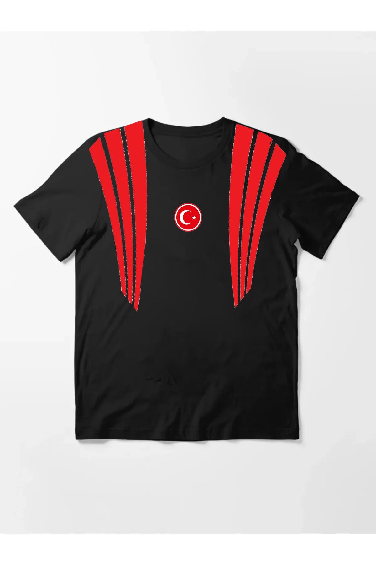 Pisa Art TÜRKİYE Milli Takım Retro Çizgili Tişört