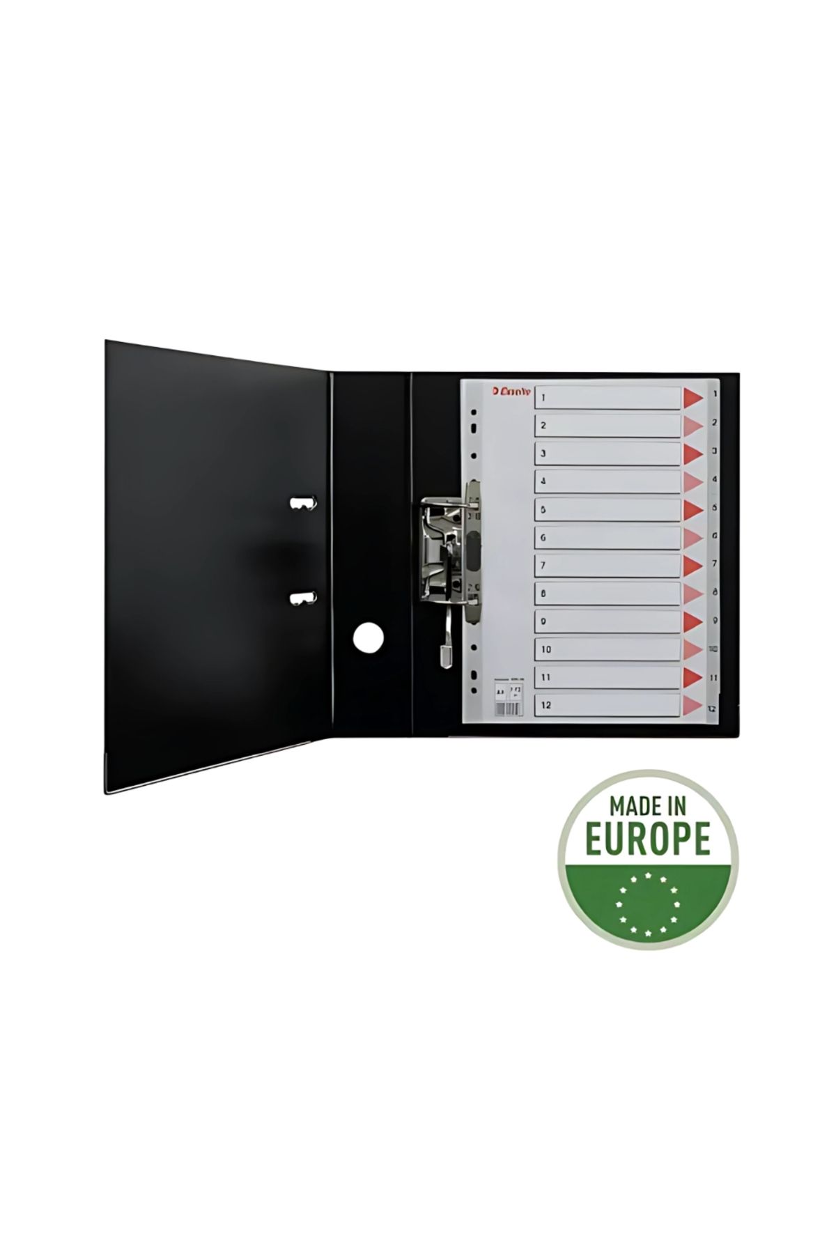 Esselte-A4 Separator,1-12 Figures,115 Micron Pp,For Regular Archiving 6