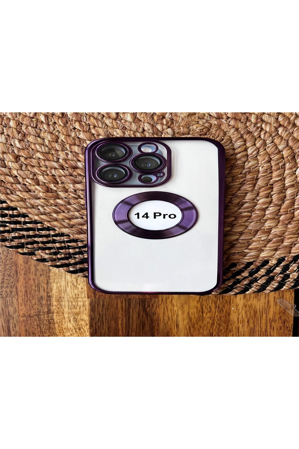 Amorix IPHONE 14 PRO LENS KORUMALI LAZER SİLİKON