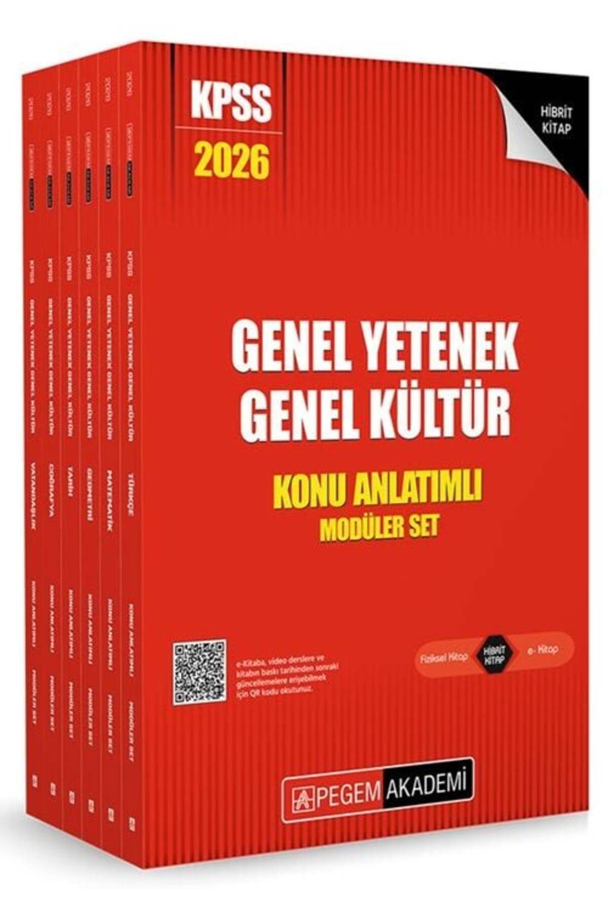 Makro Kitabevi Yayınları Pegem 2026 Baskı KPSS Genel Yetenek Genel Kültür Konu Anlatımlı set