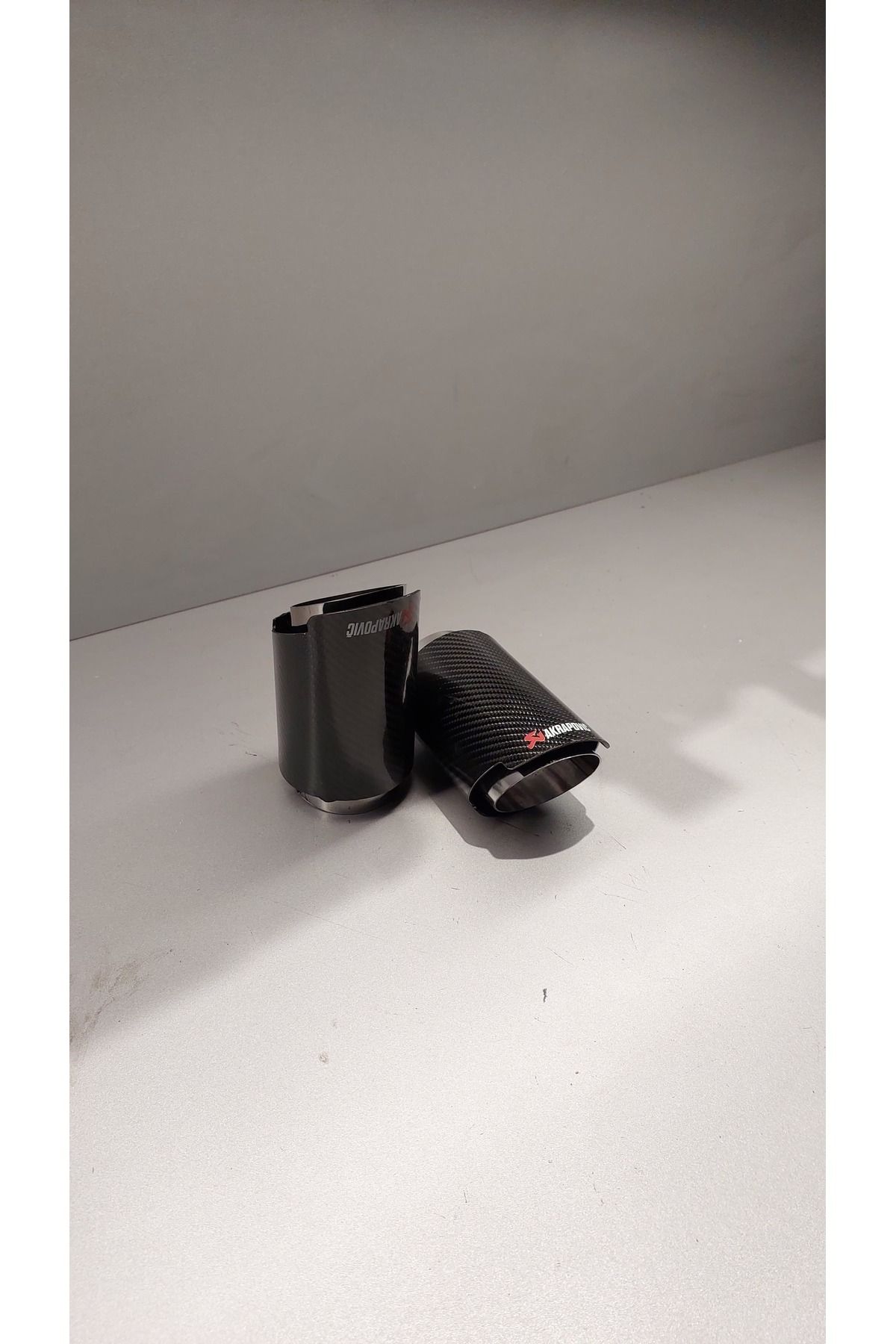 AKTegzoz 76mm Akrapovic egzoz ucu krom detaylı