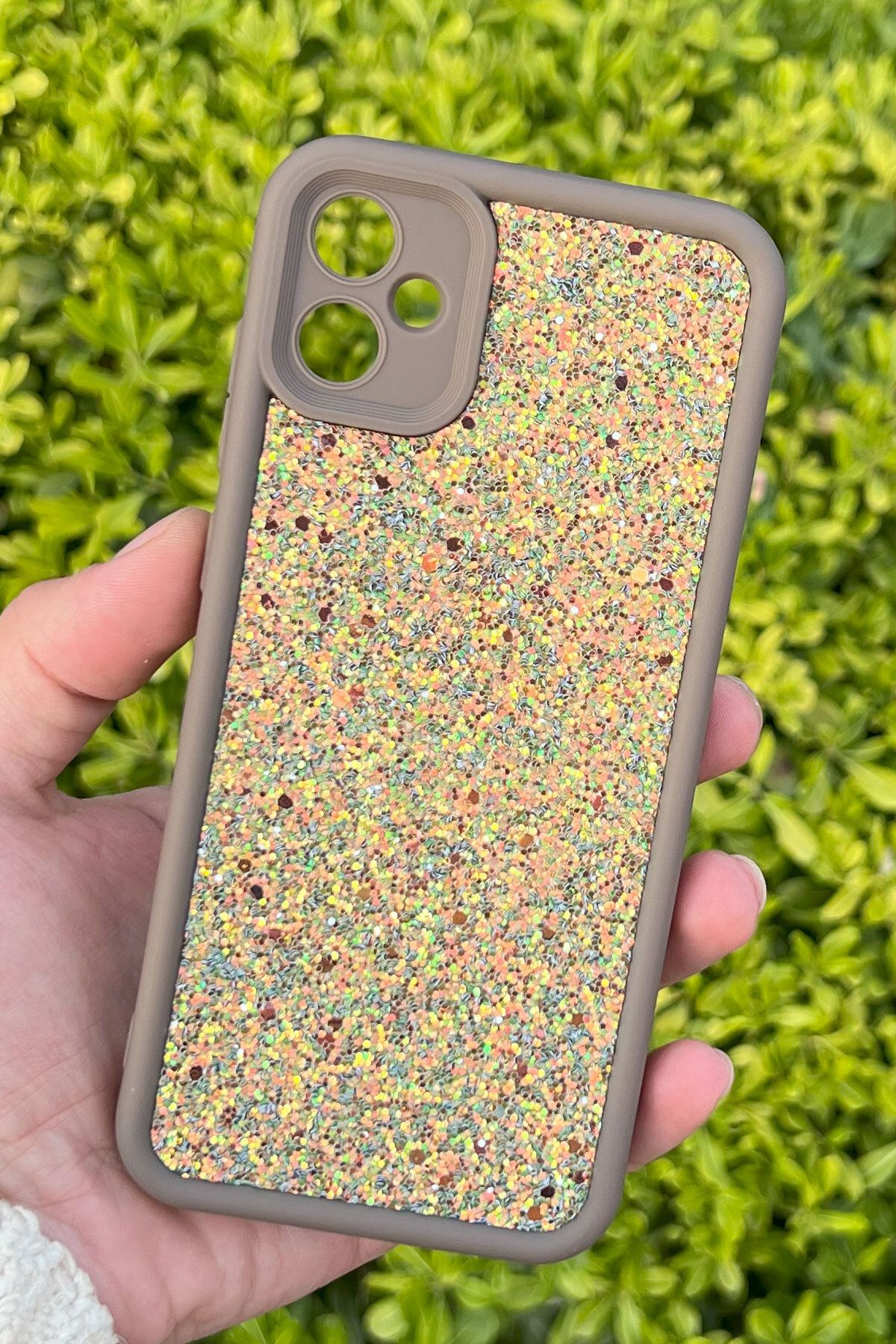 CEPSTOK Samsung Galaxy A05 Kılıf Taşlı Işıltılı Darbe Önleyici Silikon Kapak