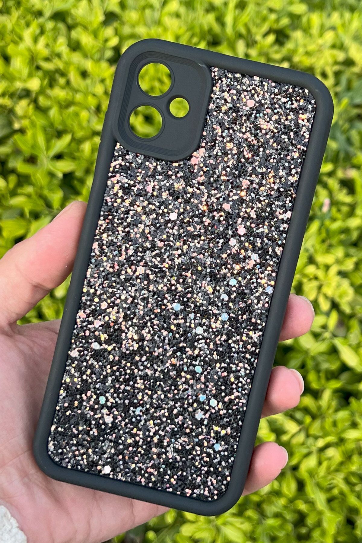 CEPSTOK Samsung Galaxy A05 Kılıf Taşlı Işıltılı Darbe Önleyici Silikon Kapak