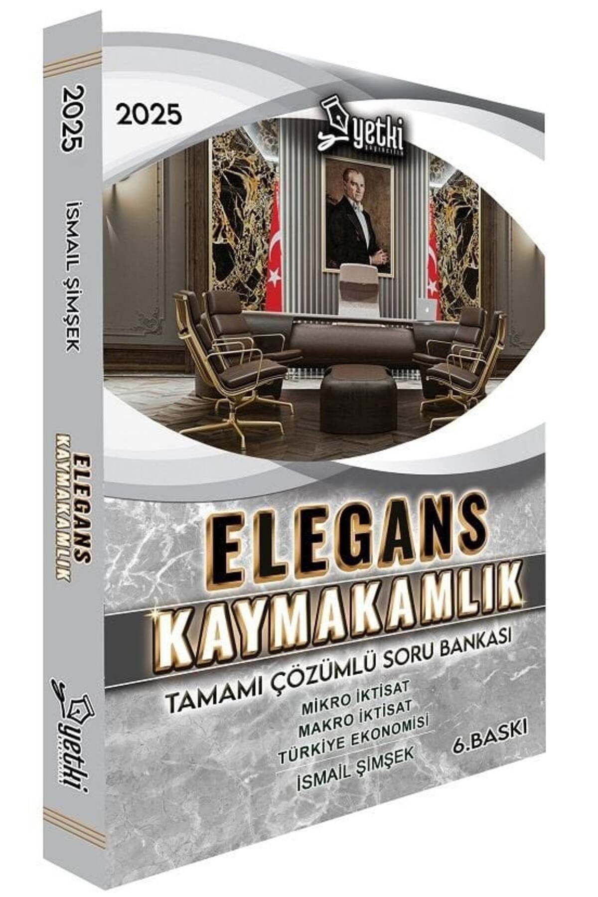 Makro Kitabevi Yayınları Yetki 2025 Kaymakamlık ELEGANS Soru Bankası