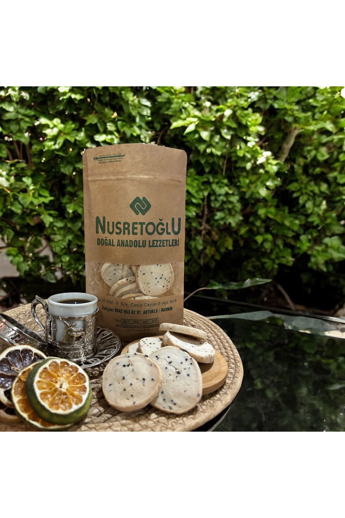 NUSRETOGLU Tuzlu Gevrek – Çörekotlu & Katkısız 200g | Geleneksel Atıştırmalık, Taş Fırın Lezzeti