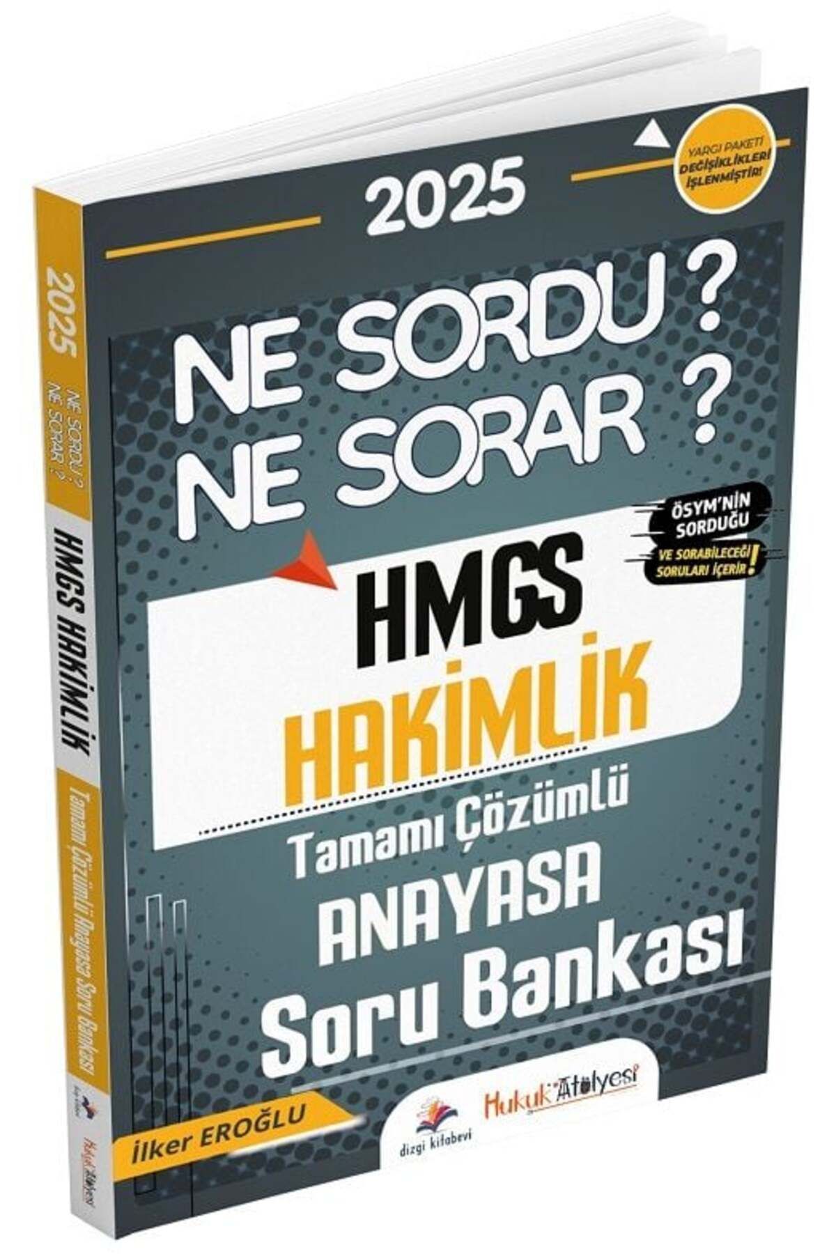 Makro Kitabevi Yayınları Dizgi Kitap 2025 Baskı HMGS Hakimlik Anayasa Ne Sordu Ne Sorar Soru Bankası