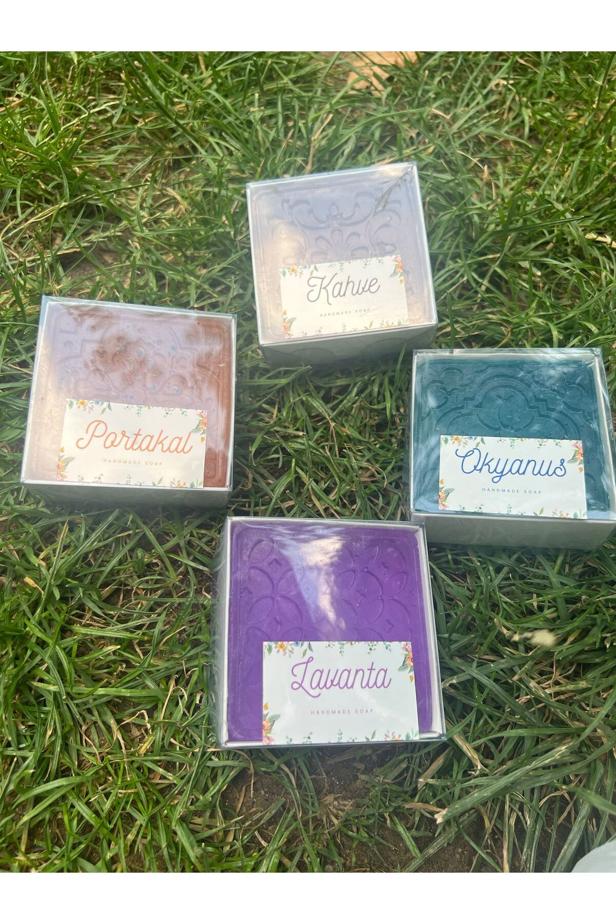 aralmini-Lavender Scented Transparent Soap Gift Soap Scented Soap Boxed Soap 5