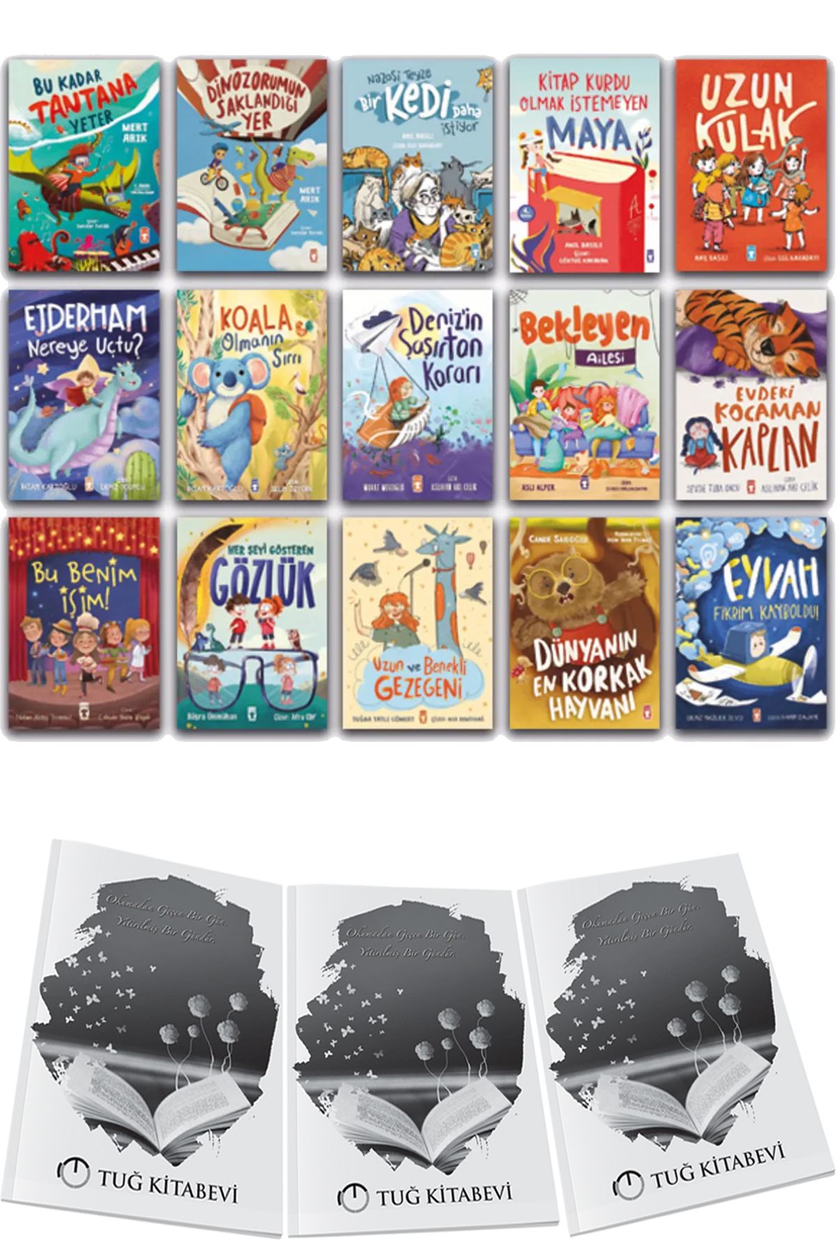 Timaş Çocuk 1. 2. Sınıf Okuma Kitapları 15li Set + Hediyeli