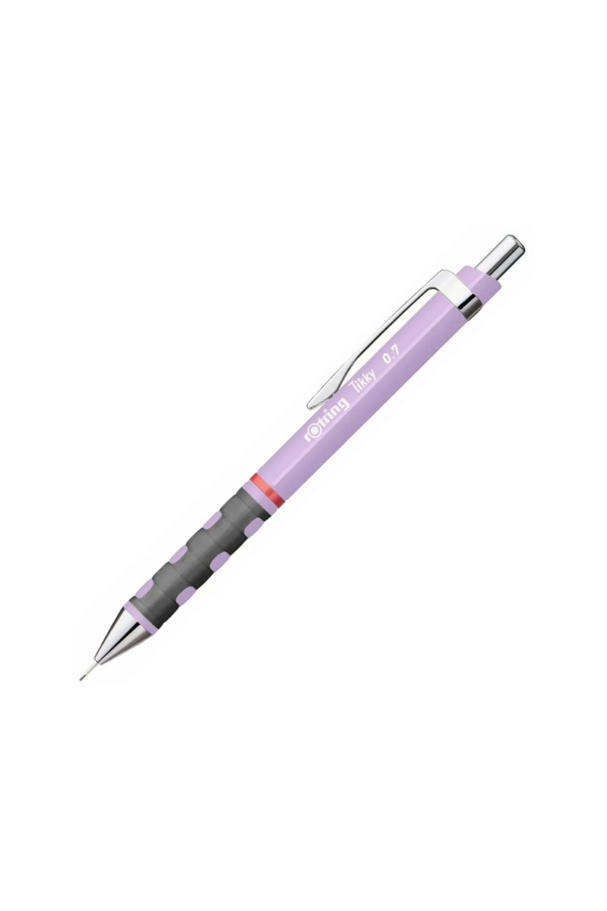 Rotring Tikky Versatil Kalem, 0.7 mm, Lila, Dayanıklı Ergonomik Yapı