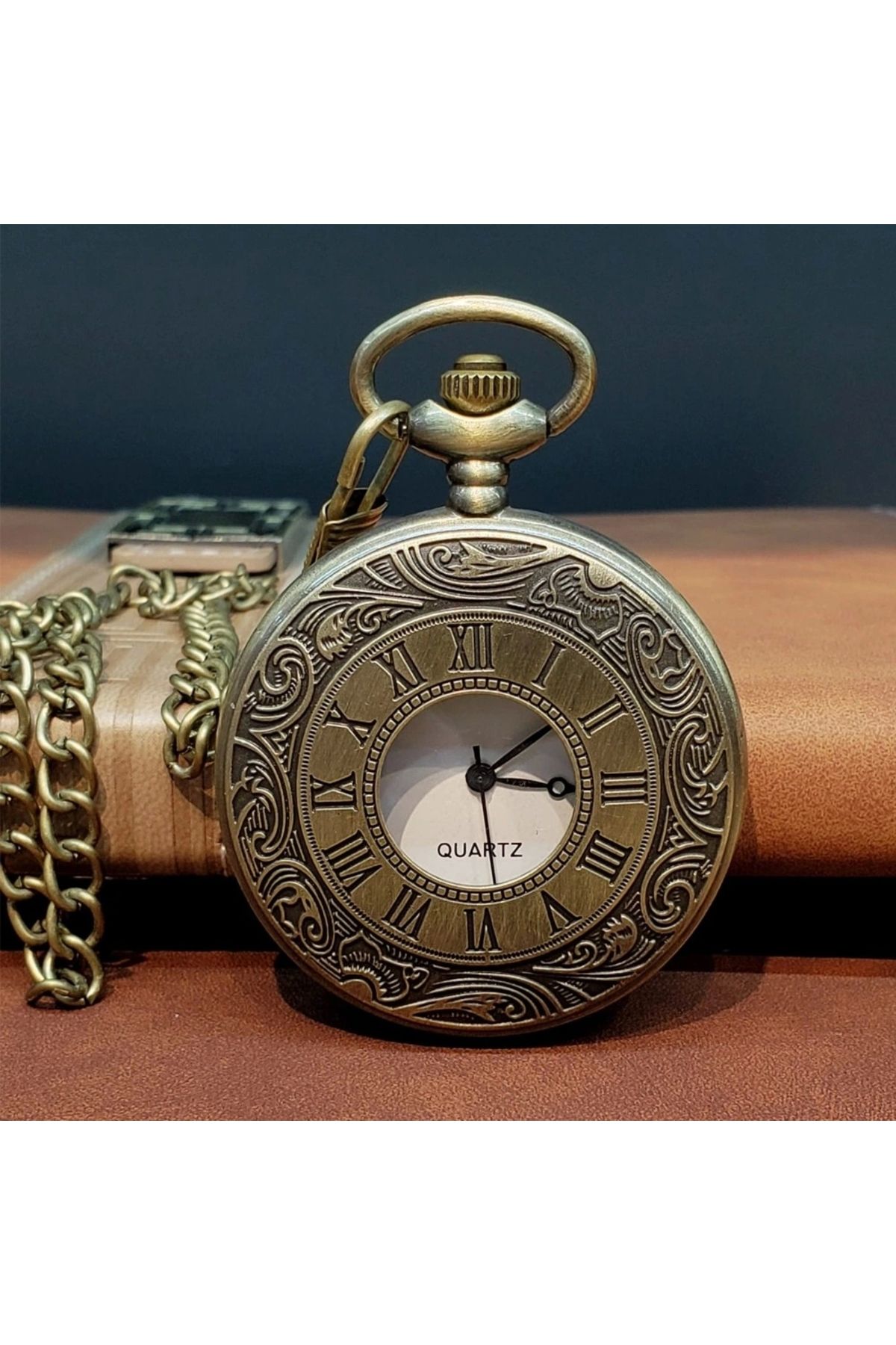 OurStyles Vintage Tasarım Köstekli Saat