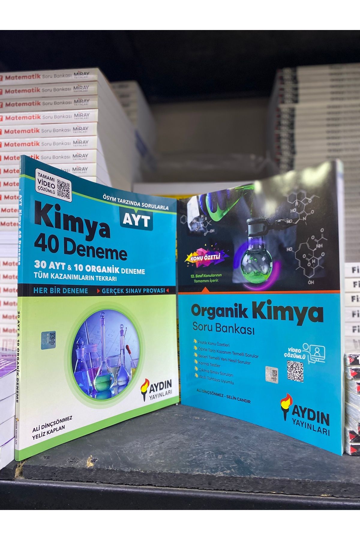 Aydın Yayınları AYDIN AYT ORGANİK KİMYA SORU VE AYT KİMYA DENEME GÜNCEL