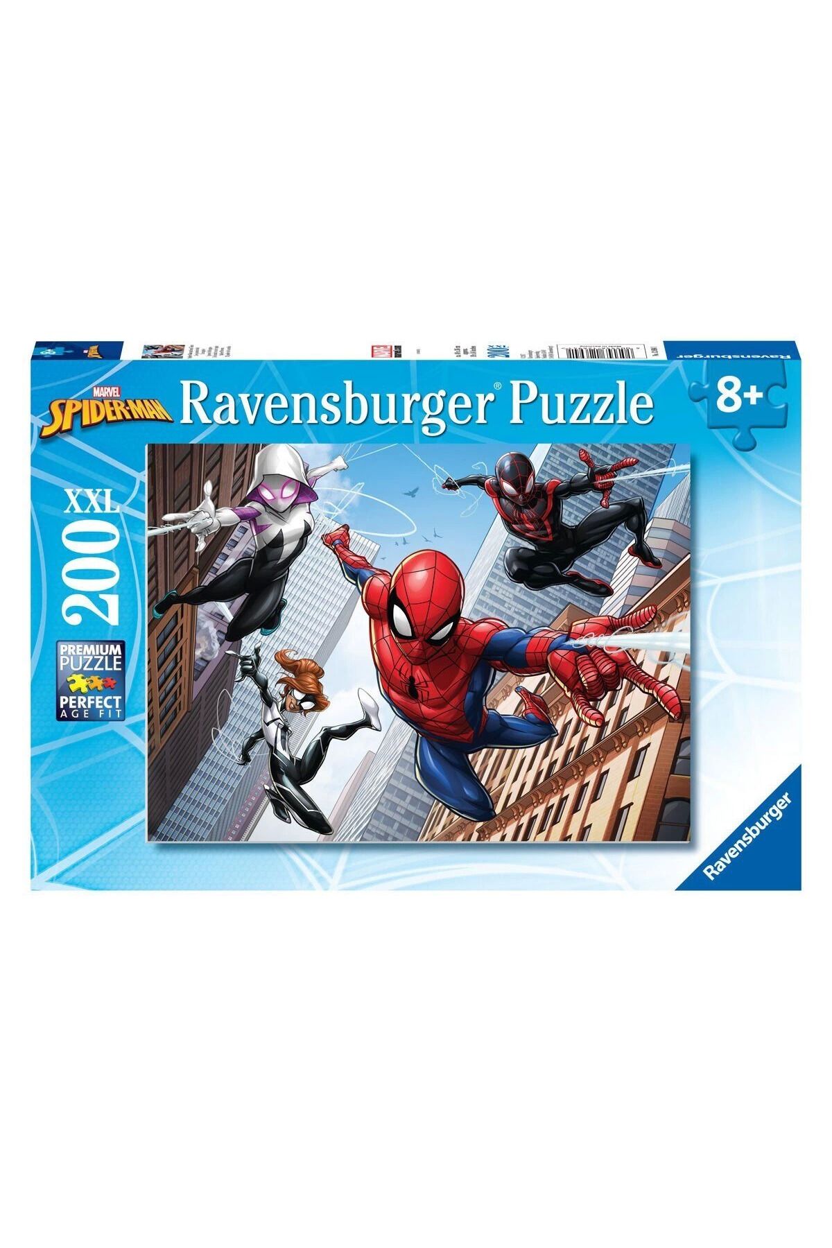 Angoravi 126941 Spider-Man 200 parça XXL Ravensburger Puzzle